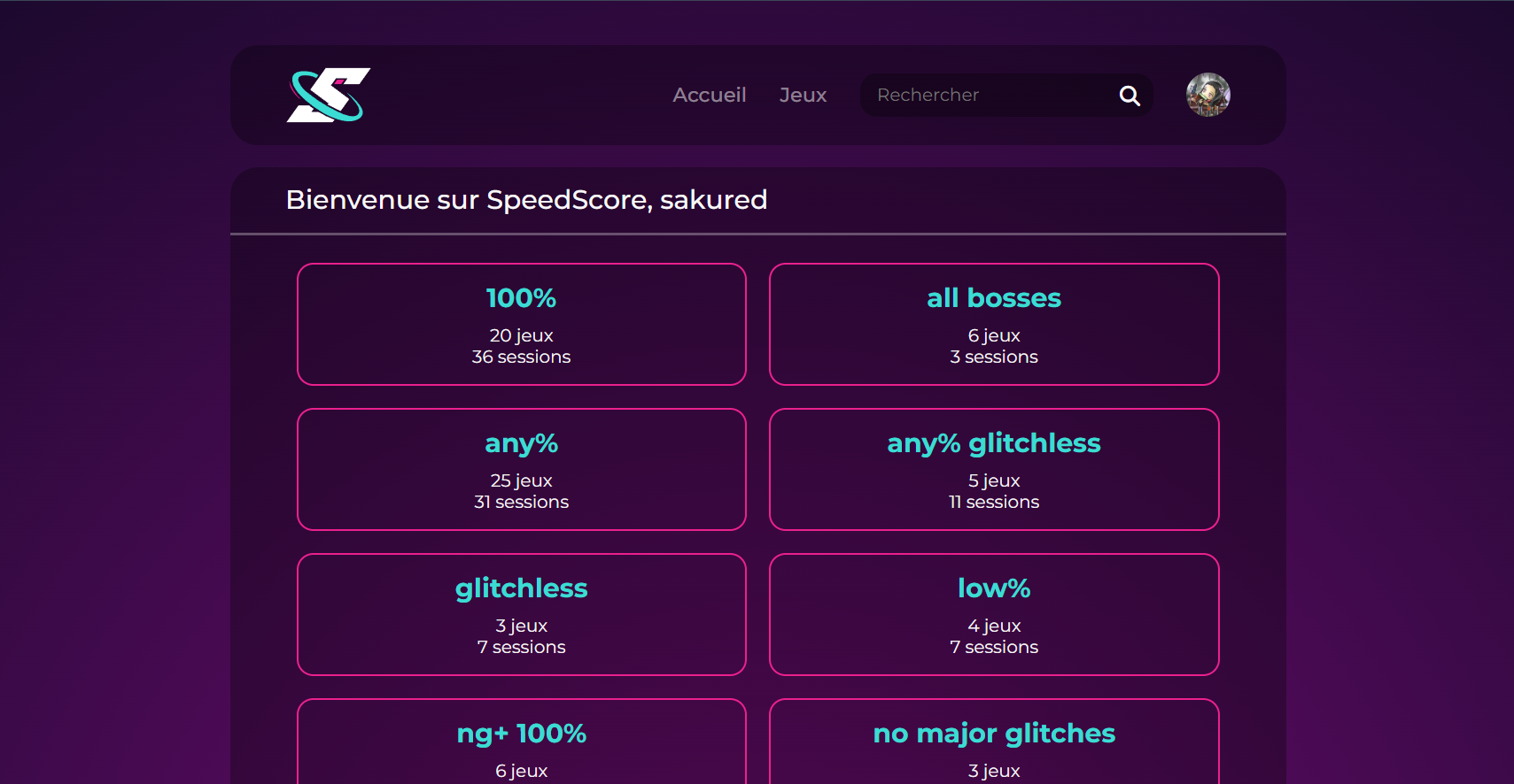 Image du site Speedscore